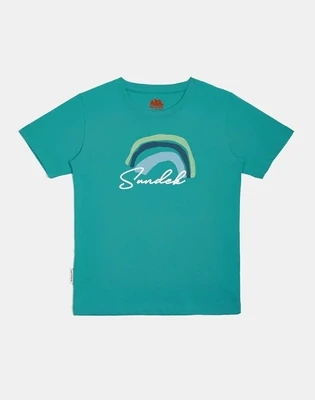 SUNDEK BOY T-SHIRT-BLUE GRASS