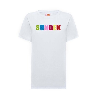 SUNDEK ELLIS-O-NECK REGULA TSHIRT WHITE