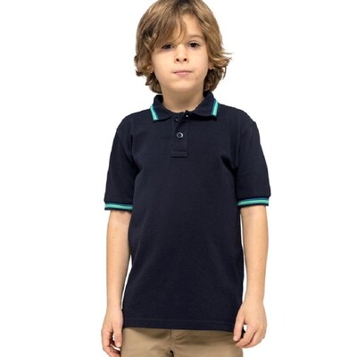 MINI BRICE-POLO NAVY