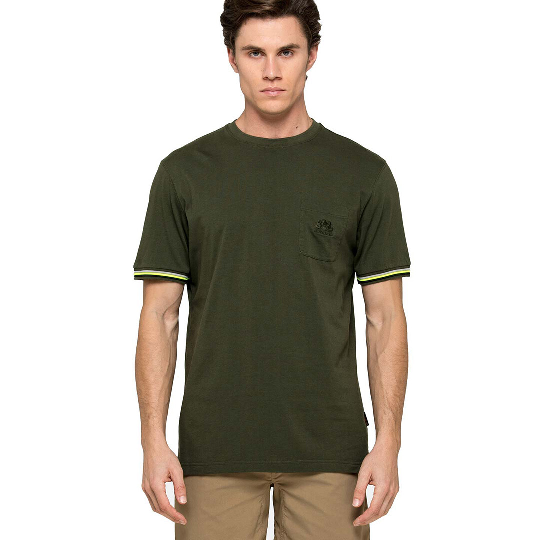 Men&#39;s Finn T-Shirt S/S - Dark Ar Green #8