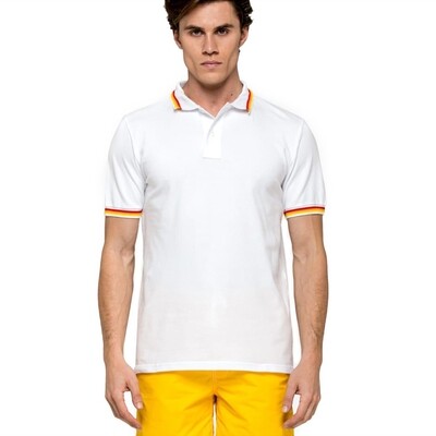 Men&#39;s Brice Polo Collar Shirt - Vintage White