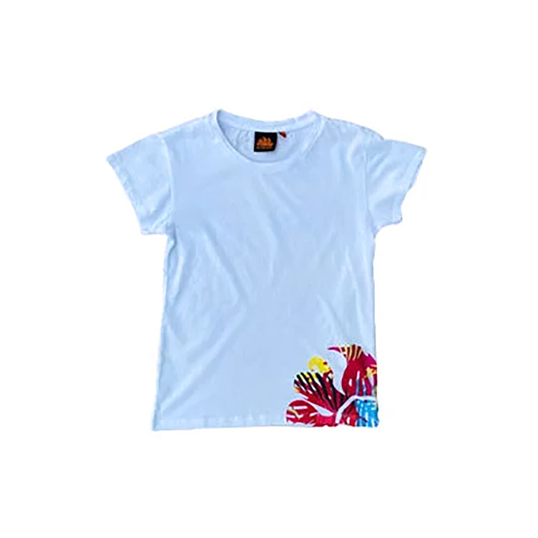 Girls Mini Lilia T-Shirt - White