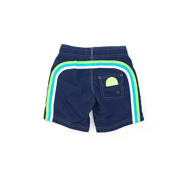 Boys BS/RB Elastic Waist 12&quot; - Navy #22