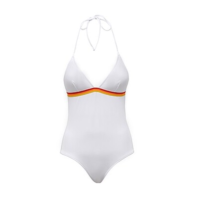 Women&#39;s Laguna Beach Swimsuit - Vintage White