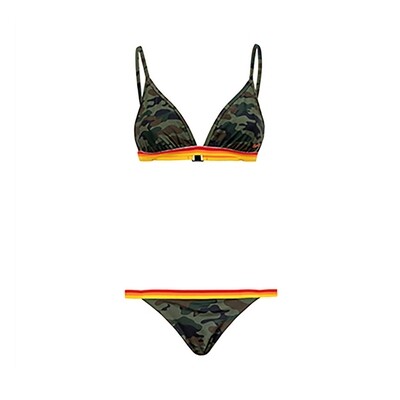Women&#39;s Arisa Bikini - Vintage Deep Forest