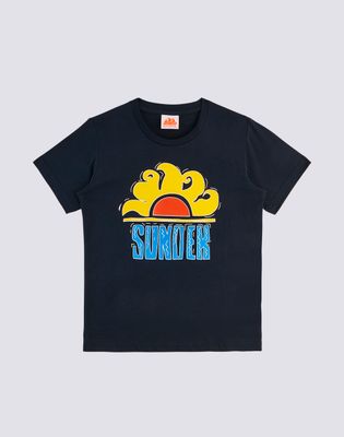 T-Shirt With Printed Sundek Logo