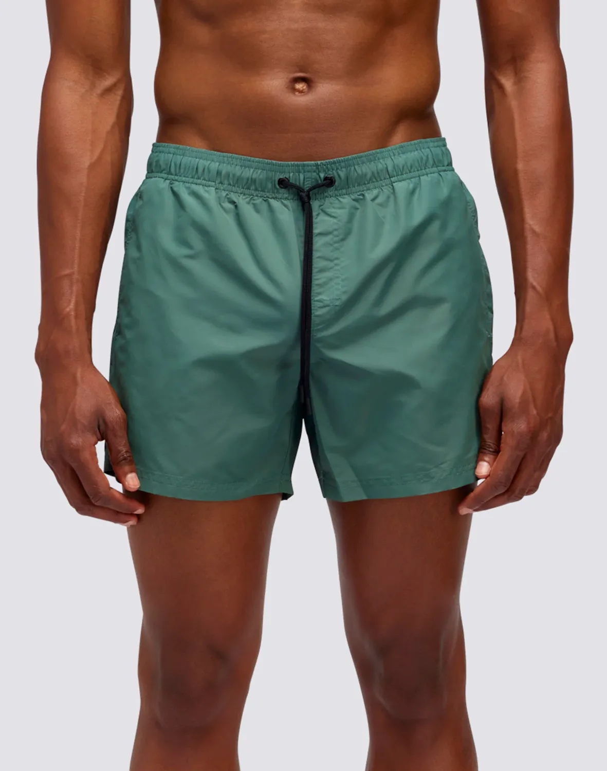 Sundek Swim shorts Elastic Waist Iconic Taffeta Dark Rainbow Camo Green 02
