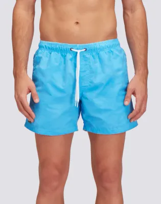 Sundek Men Twitter Swimshorts Elastic Waist Iconic Taffeta Goldenwave