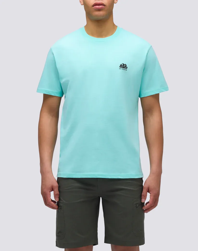 Sundek Men Fresh Wetsuit Printed T-Shirt