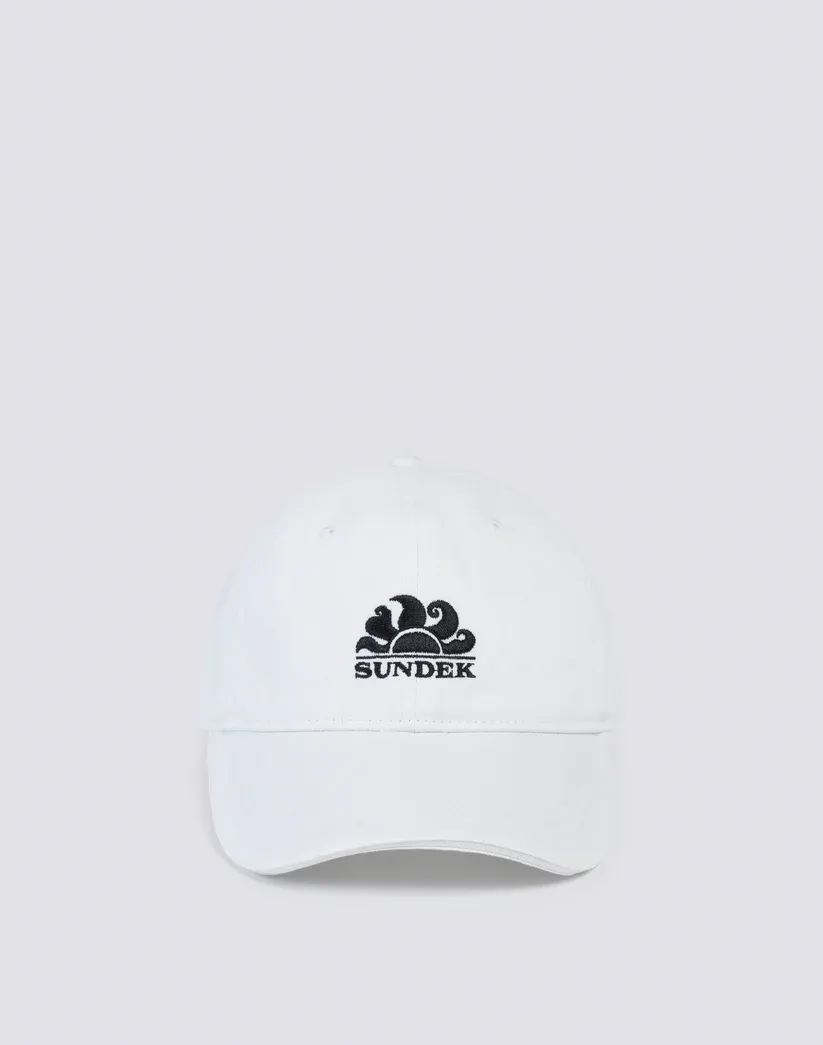 Sundek White Cooper Cap
