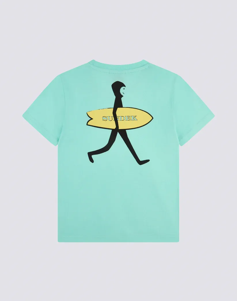 Sundek Boys Fresh Wetsuit Print T-Shirt