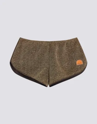 Sundek Girls Bronze Mini Lulin Lurex Short Beach Shorts