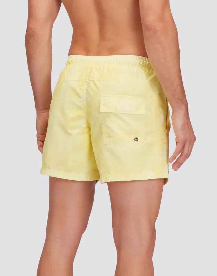 Sundek Men Sorbet Swimshorts Elastic Waist Iconic Taffeta Goldenwave