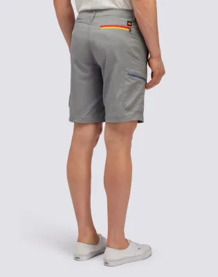 Sundek Men Gray Quick-Dry Cargo Shorts