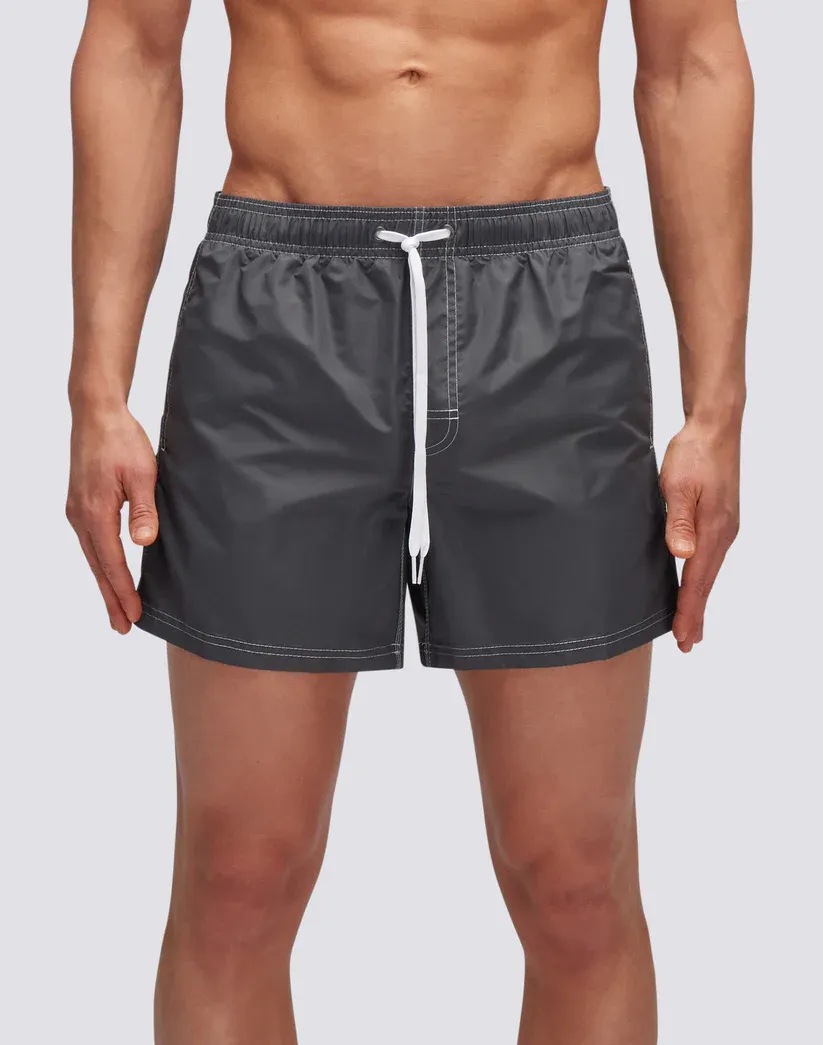 Sundek Men Midnight Iconic Taffeta Swim Shorts