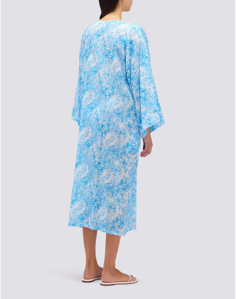 Sundek Women Kimono Dress Bilberry