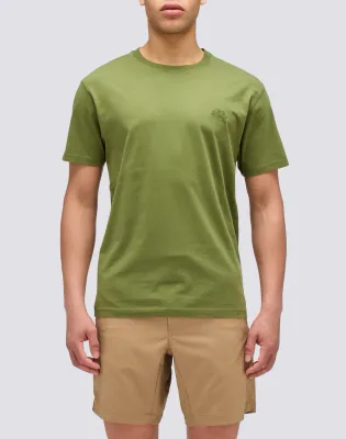 Sundek Men Dino Crew Neck T-Shirt with Logo Sundek Men Dino Crew Neck T-Shirt with Logo