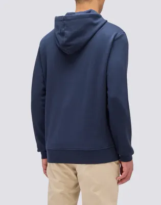 Sundek Men Navy Kangaroo Pocket Hoodie