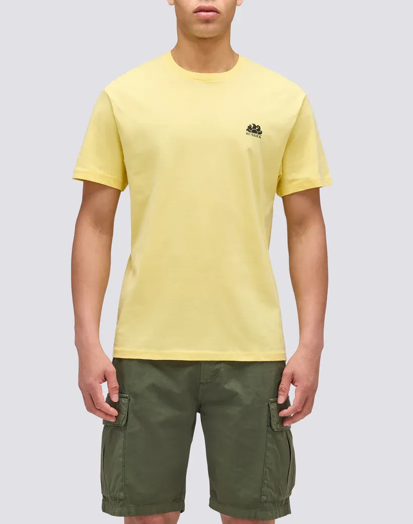 Sundek Men Sorbet Wetsuit Printed T-Shirt