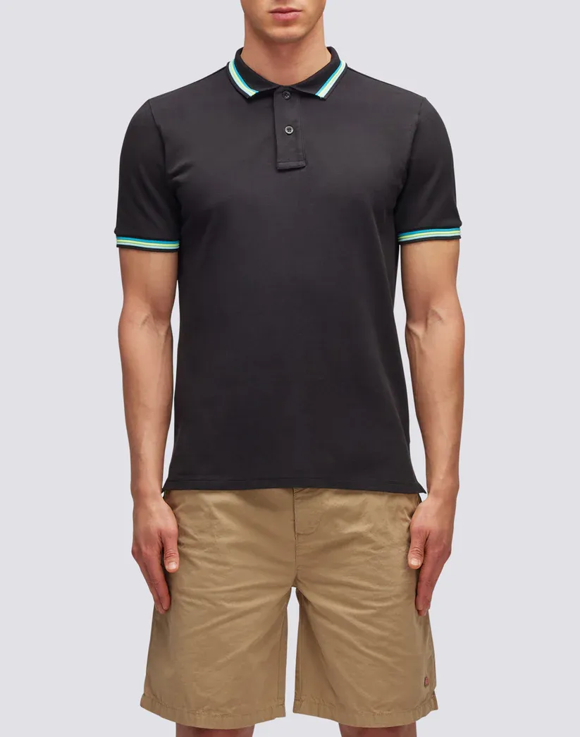 Sundek Men Brice Polo Collar Shirt - Navy #28