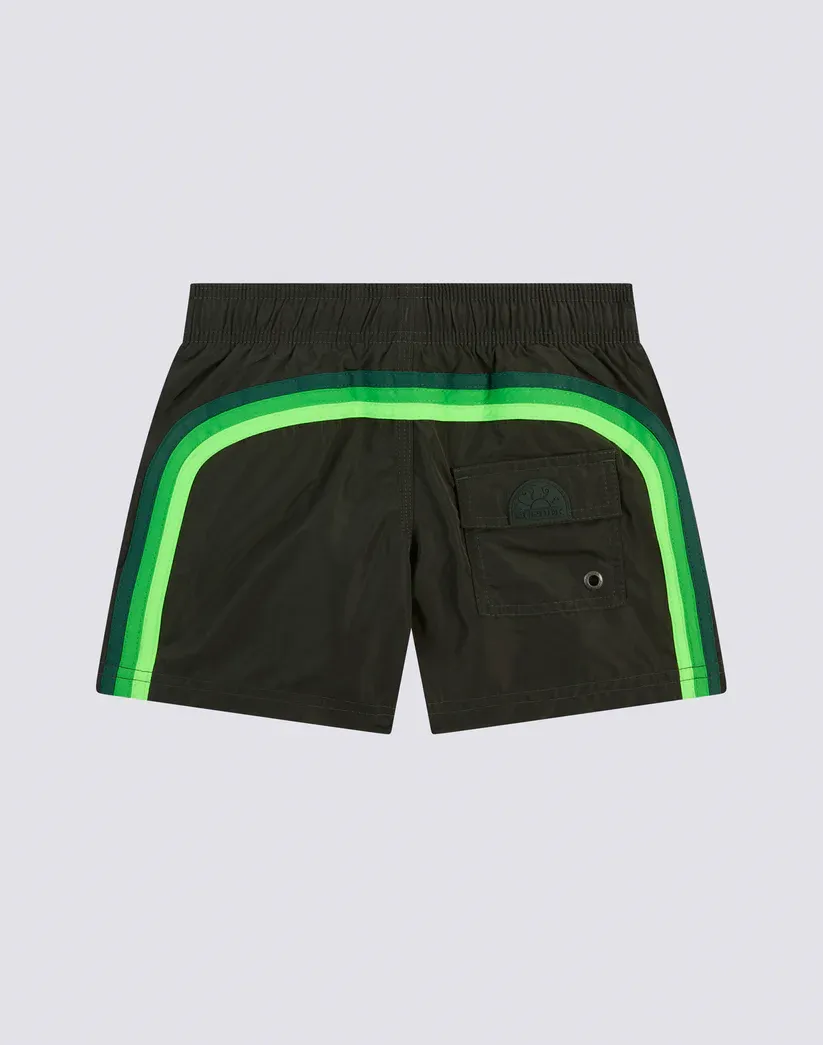 Sundek Boys Pine Swimshorts Short Elasticated Waist Memory