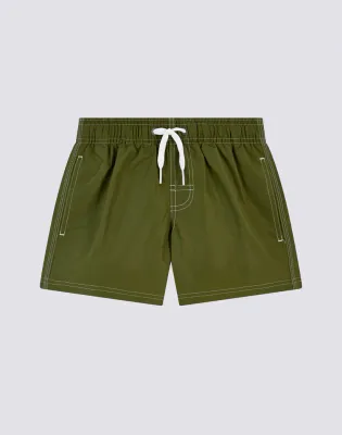 Sundek Boys Dino Swimshorts Short Elasticated Waist Iconic Taffeta