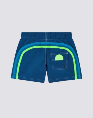 Sundek Boys Cosmo Swimshorts Short Elasticated Waist Iconic Taffeta