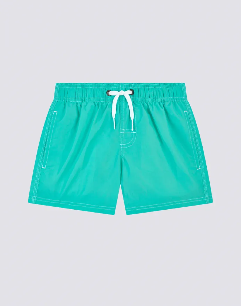 Sundek Boys Marine Swimshorts Short Elasticated Waist Iconic Taffeta