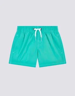 Sundek Boys Marine Swimshorts Short Elasticated Waist Iconic Taffeta
