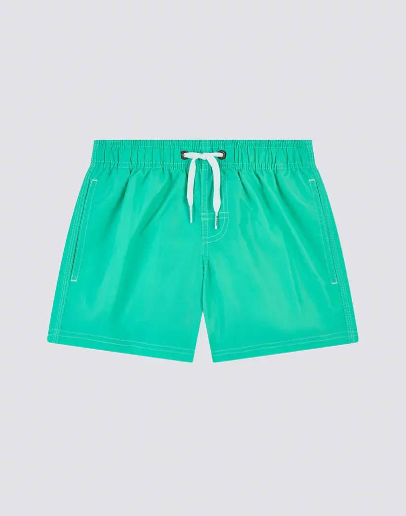 Sundek Boys Atoll Swimshorts Short Elasticated Waist Iconic Taffeta