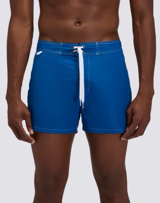 Sundek Men Cosmo Iconic Taffeta Fixed Waist Short Swimsuit