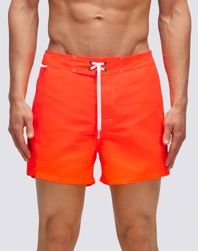Sundek Men Fluo Orange Boardshort