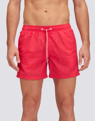 Sundek Men Joy Short Crinkled Swim Shorts with an Elasticated Waistband