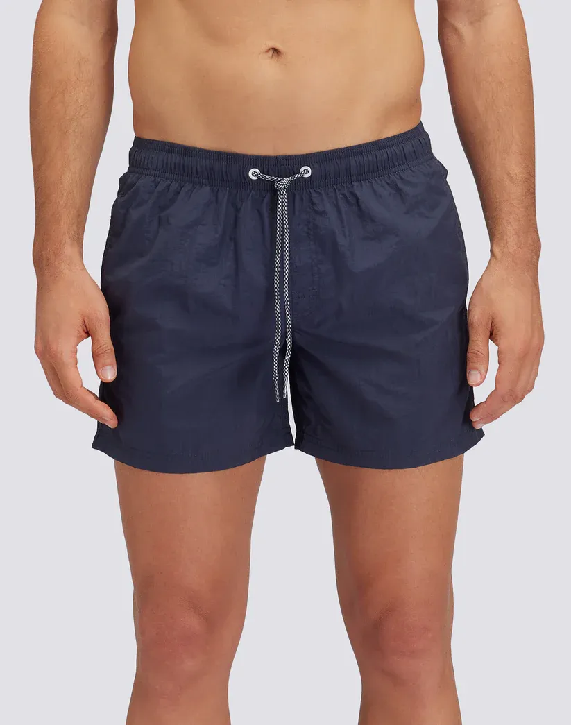 Sundek Men Pebble Short Crinkled Swim Shorts with an Elasticated Waistband