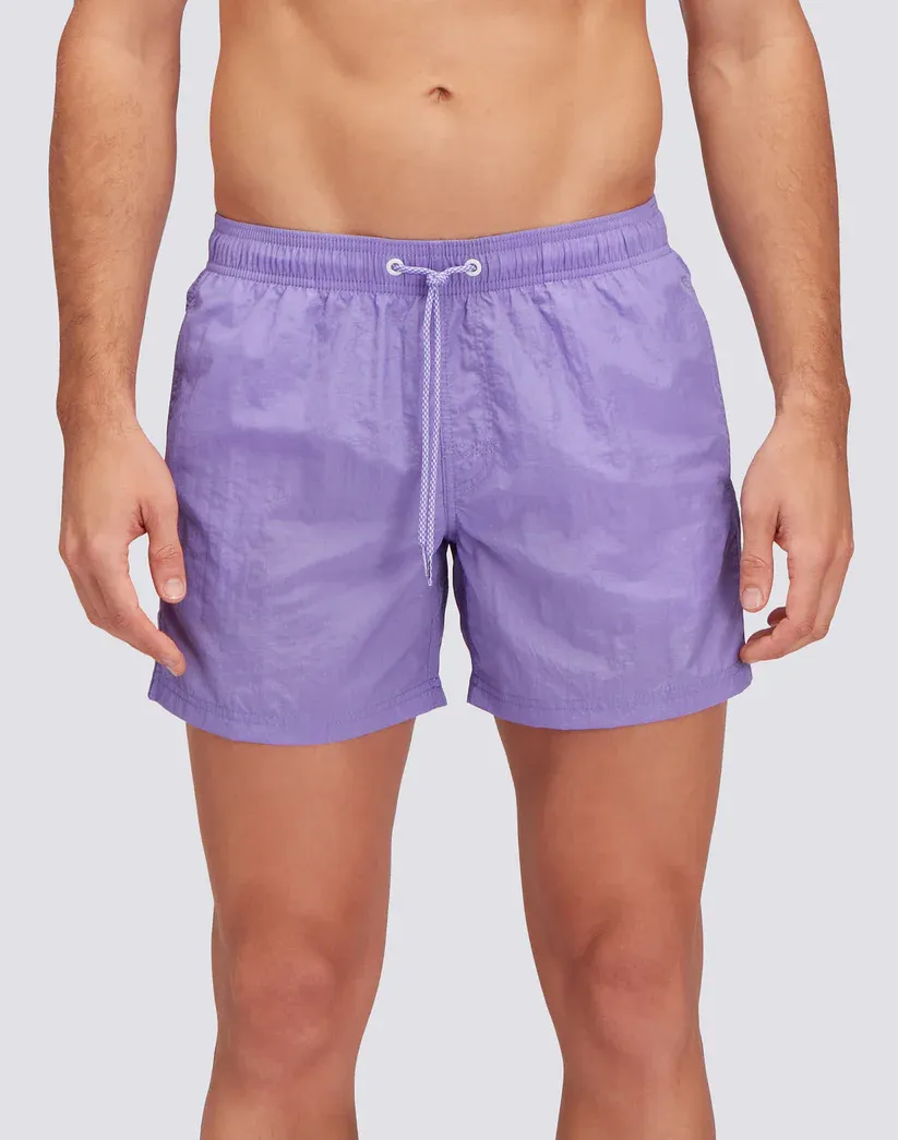 Sundek Men Ube Short Crinkled Swim Shorts with an Elasticated Waistband