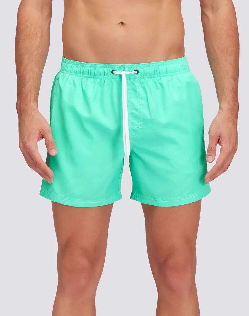 Sundek Men Atoll Repreve® Recycled Polyester Elasticated Waist Short Swimshorts