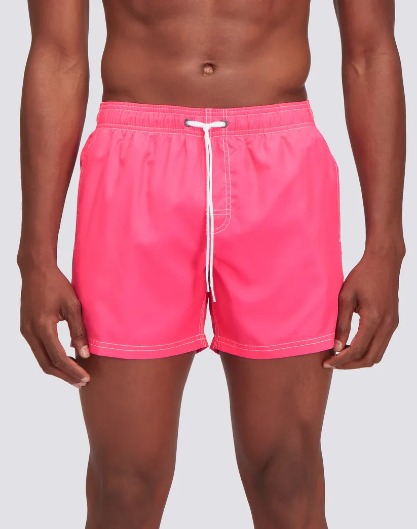 Sundek Men Hippie Repreve® Recycled Polyester Elasticated Waist Short Swimshorts