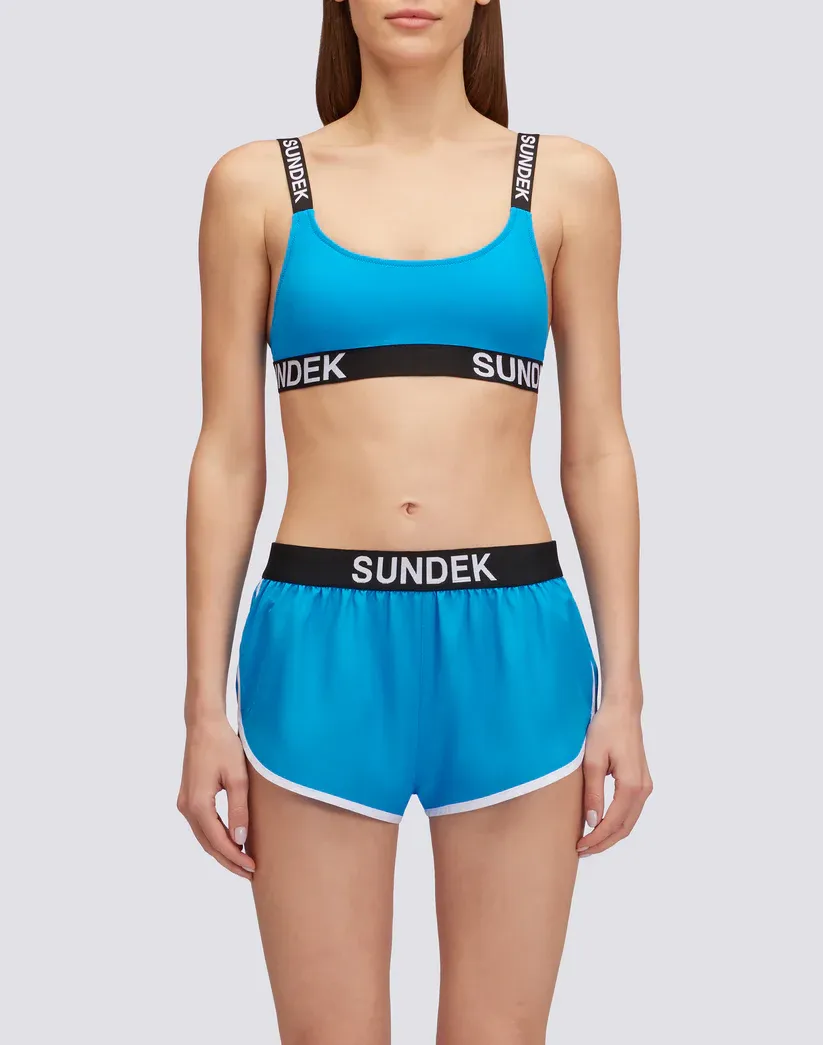 Sundek Women Bilberry Lulin - Short Shorts with Elasticated Waistband