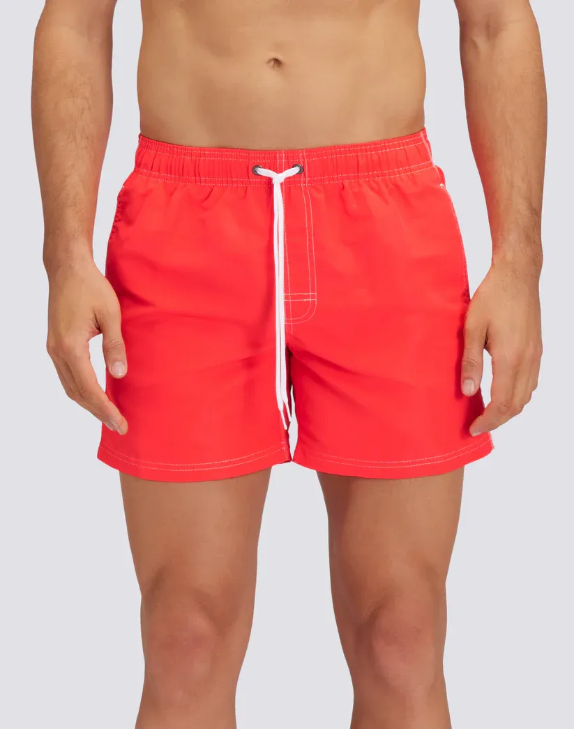 Sundek Men Turbo Iconic Taffeta Short Swim Shorts with an Elasticated Waistband