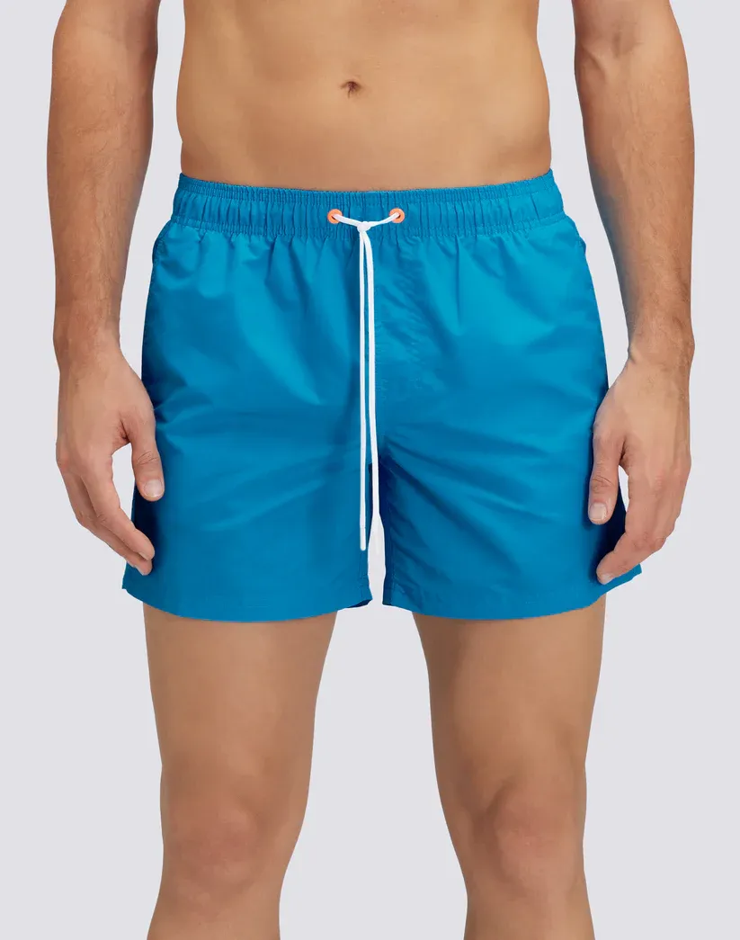 Sundek Men Oversea Elasticated Waist Iconic Taffeta Rainbow 2 Colours Short Swimshorts