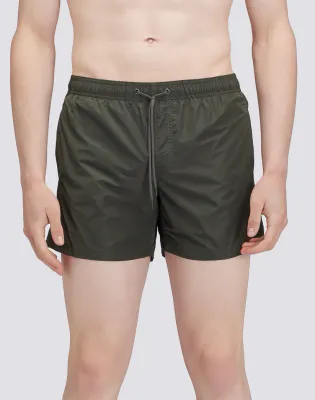 Sundek Men Pine Memory Stretch Waist Swim Trunks