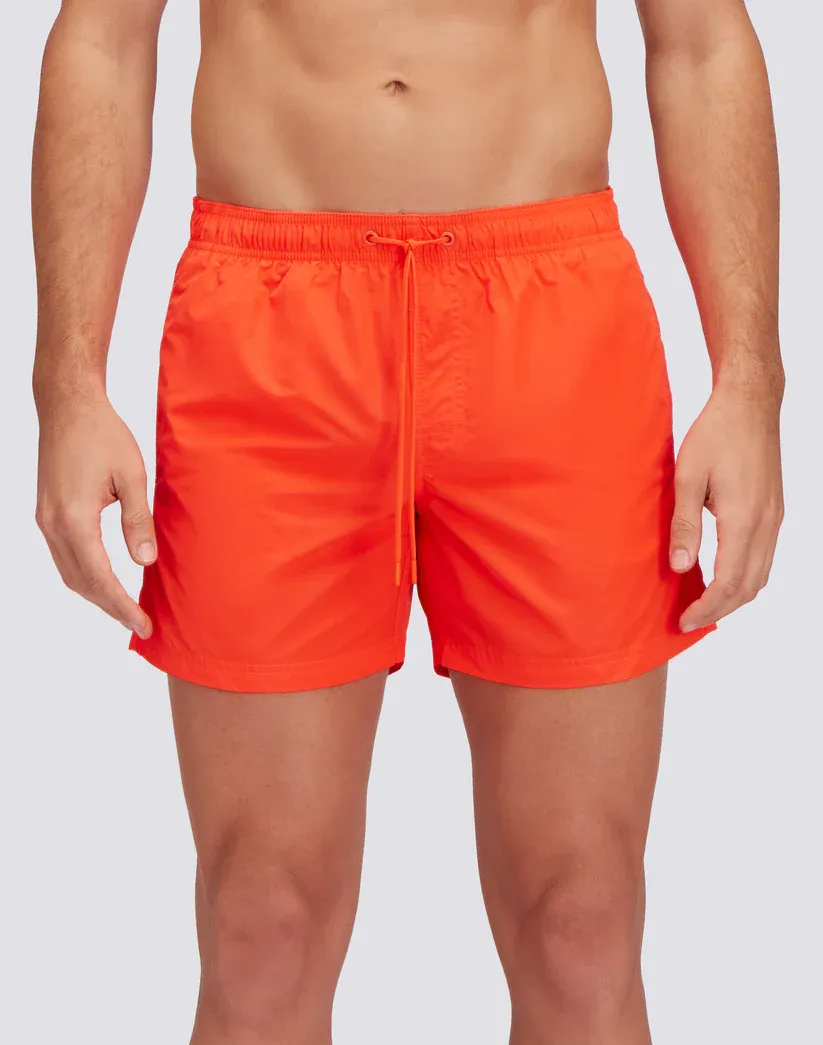 Sundek Men Firebird Memory Stretch Waist Swim Trunks