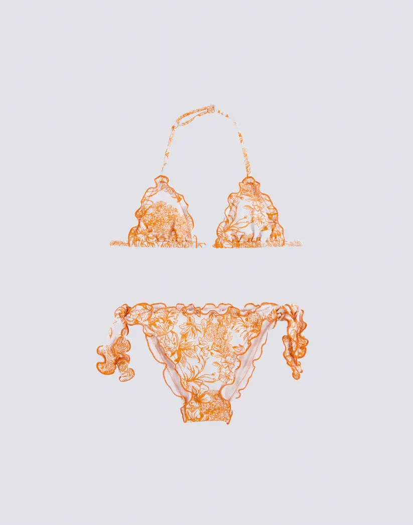 Sundek Girls Lulo Fleur de Joie Print Mini Bikini