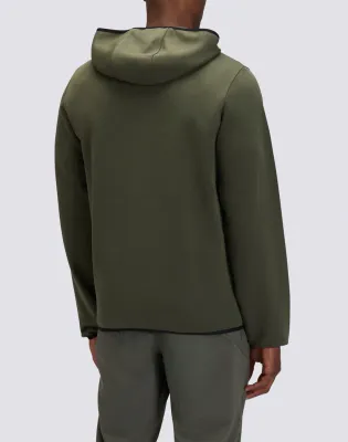 Sundek Men Dark Green Rainbow Detail Sweatshirt