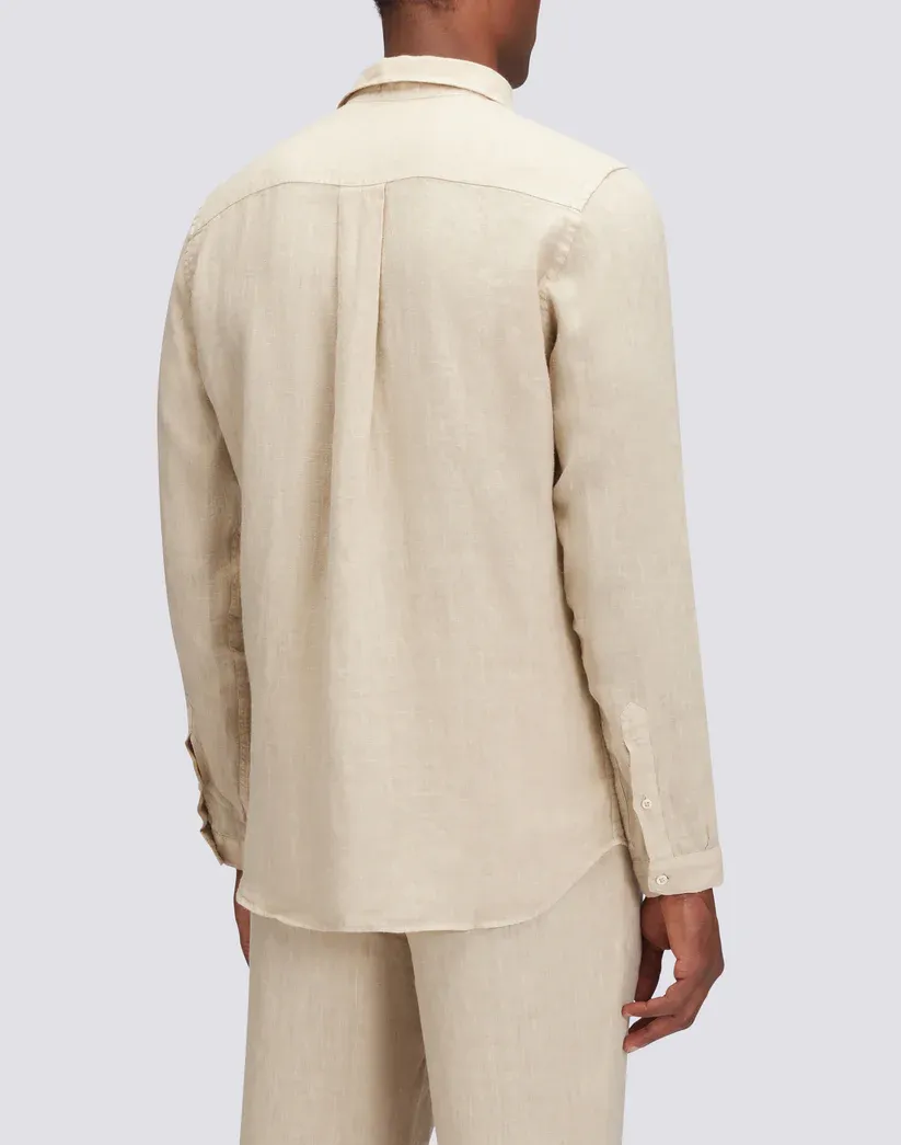 Sundek Men Sand Linen Shirt