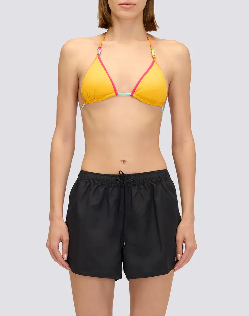 Sundek Women Black Kiana Short Shorts with Repreve® Elasticated Waistband