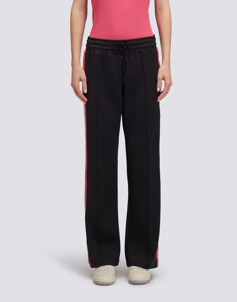 Sundek Women Black Rainbow Tracksuit Trousers