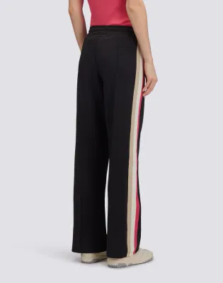 Sundek Women Black Rainbow Tracksuit Trousers