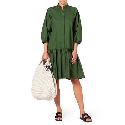 SUNDEK LONG SLEEVES DRESS-PALMA
