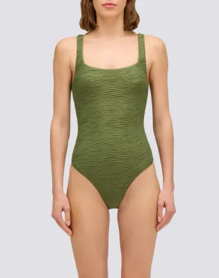 Sundek Women Curuba Miller - Jacquard Zebra Print One-Piece Swimsuit